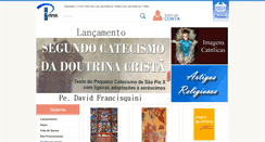 Desktop Screenshot of livrariapetrus.com.br