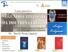 Tablet Screenshot of livrariapetrus.com.br